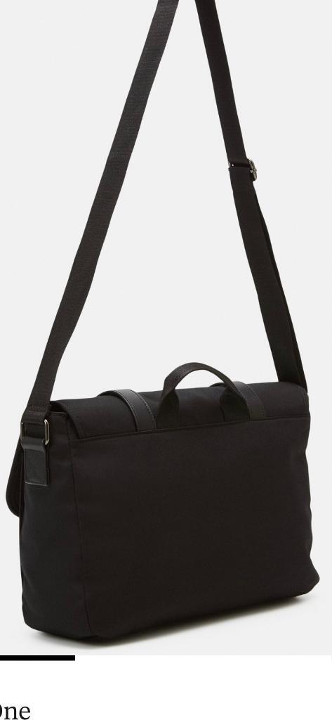 PIER ONE - Black Laptop Bag / Briefcase 